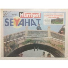 Hürriyet Gazetesi Seyahat Eki 5 Mart 2007 - Volkan Konak Maçkayı Anlattı  GZ32943