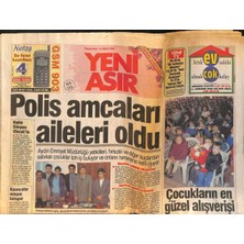 Yeni Asır Gazetesi 14 Mart 1996 - Kenan Evren Vakıf Kurdu - Aydında Sabıkalı Çocuklar Için Polisler Iş Buluyor ve Onlara Kefil Oluyorlar GZ132258