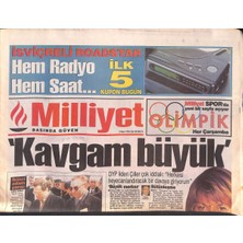 Milliyet Gazetesi 5 Mart 1996 - Ajax Gibi Beşiktaş - Duras Ölümünü Yazmıştı - Ispanyada Krizi Seçti... GZ132905