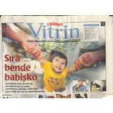 Milliyet Gazetesi Vitrin Eki 19 Haziran 1999 - Murat Evgin  Benim Babam Kim Biliyor Musunuz ?   GZ113503