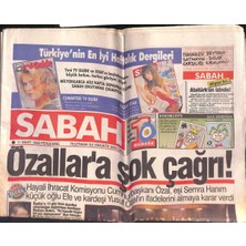 Sabah Gazetesi 11 Mart 1993 - Bakan Tezin Yıldırım Aşkı - Dünyayı Sarsan Bir Tarikat  Scientology GZ132893