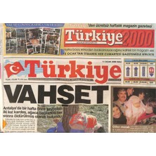 Türkiye Gazetesi 2000 Haftalık Magazin Eki 11 Ocak 2000 - Sibel Can Ve Seda Sayan Iddialı - Prenses Diana Ile Aynı Kazada Ölen Oğlu Dodi Al Fayed Öldürüldü Mü Gz132383