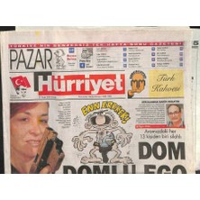 Hürriyet Gazetesi Pazar Eki 27 Ocak 2002 - Oğuz Aralın Türklerin Silah Merakına Yorumu GZ113045