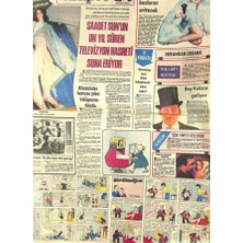 Hürriyet Gazetesi Pazar Eki 6 Şubat 1977 - Bionik Insan Modası, Rafaella Carra, Saadet Sun Gz105621