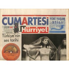 Hürriyet Gazetesi Cumartesi Eki 12 Haziran 2004 - Yılın Gelini  Seksı , Türkiyenin Ses Tarihi   Gz97355