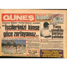 Güneş Gazetesi 25 Mart 1983 - Murat 131 Tanıtım Afişi - Akupunktur Tedavi Sporumuza Girdi  Gz127981