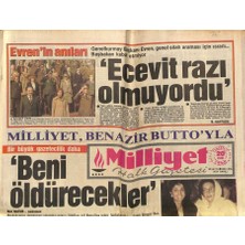 Milliyet Halk Gazetesi 20 Ekim 1990 - Genelkurmay Başkanı Evren , Genel Silah Araması Için Israrlı  Gz118810