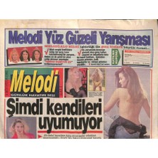 Sabah Gazetesi Melodi Eki 4 Ağustos 1992 - Sadri Alışıkı Ağlatan Gece - Kanserde Aşırı Kilo Riski  Gz94243