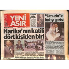 Yeni Asır Gazetesi 14 Mayıs 1991 - Harikanın Katili Dört Kişiden Biri - Madonna  Yatağa Kitapla Girmeyi Tercih Ederim GZ132178