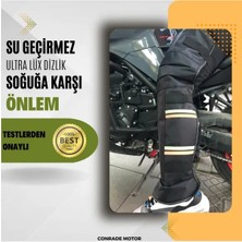 Conrade Su Geçirmez Dizlik Motorcu Dizliği Rüzgar Geçirmez Onaylı