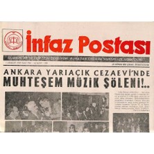 Infaz Postası 1 Aralık 1992 - Eğitim Öğretim Faaliyetlerinde Örnek Cezaevi Ankara Yarı Açık GZ95322