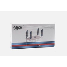 Mini Gt AC16 Paddock Service Tent Set-Martini Racing Model Araba