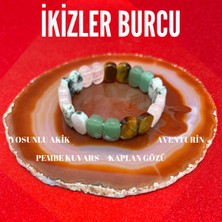 Yıldız Doğal Taş Ikizler Burcu Doğal Taş Roleks Bileklik