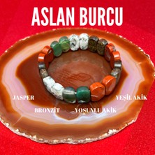 Yıldız Doğal Taş Aslan Burcu Doğal Taş Roleks Bileklik