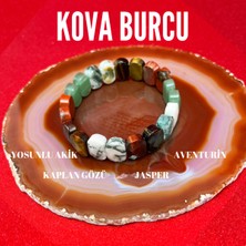Yıldız Doğal Taş Kova Burcu Doğal Taş Roleks Bileklik
