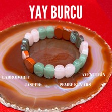 Yıldız Doğal Taş Yay Burcu Doğal Taş Roleks Bileklik