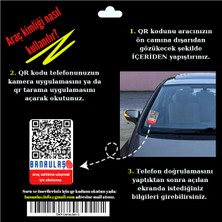 BANAULAS Qr Kodlu Araç Kimliği (ARAÇ QR KODU, DİJİTAL ARAÇ NUMARALIĞI)