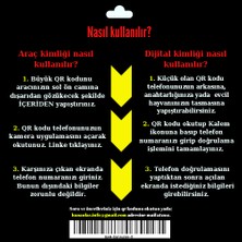 Banaulas Dijital Qr Kimlik & Araç Qr Kimliği Ikili Paket