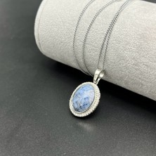Yıldız Doğal Taş Lapis Doğal Taş Kolye