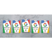 Aktap 6lı Nfc Google Yorum Kartı Türkçe Veya Ingilizce Yorum Kartları