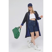 Miss Nish Cüzdanlı Kapitone Kumaştan El Omuz Kadın Çantası