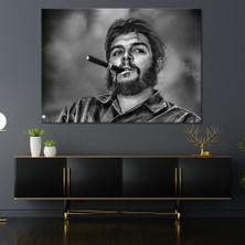 Morfil Sanat Atölyesi Yüzler ve Suretler Soyut Sanatsal Kanvas Tablo