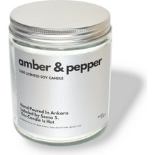 Basement : Kokulu Soya Mum : 400 gr : Amber & Pepper