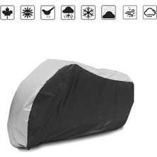 Autolion Honda Cbf 600(GRI-SIYAH) Motosiklet Brandası Arka Çanta Uyumlu Değildir