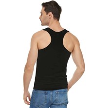 Tutku Elit Elastan Spor Erkek Atlet 1304 | Siyah