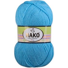 Nako Lüks Minnoş El Örgü Ipi  | Bebek Mavi 4041