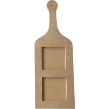 Altınyapı Hobi Market Saplı Iki Bölmeli Sumum / Pano Tahtası Mdf  ( MDFP-032 )