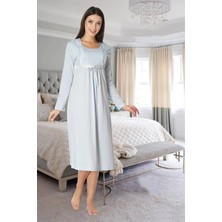 Effortt Lohusa Gecelik Mavi - 8083