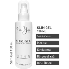 Slim Jel Inceltici-Sıkılaştırıcı-Toparlayıcı-Çatlak Karşıtı ve Selülit Kremi 150 Ml+At Kılı Fırçası