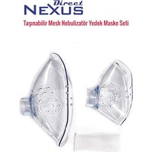 Nexus Direct Portable Mesh Şarj Edilebilir Nebulizatör