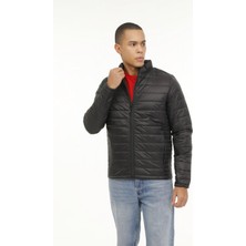 Kinetix MB Basıc Padded Coat 3pr Siyah Erkek Mont