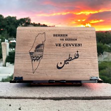 İsfahan TA Kitap Okuma Standı Masaüstü Ahşap Kuran Rahlesi Tablet Tutucu