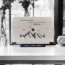 İsfahan TA Kitap Okuma Standı Masaüstü Ahşap Kuran Rahlesi Tablet Tutucu