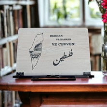 İsfahan TA Kitap Okuma Standı Masaüstü Ahşap Kuran Rahlesi Tablet Tutucu