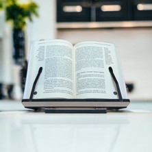 İsfahan TA Kitap Okuma Standı Masaüstü Ahşap Kuran Rahlesi Tablet Tutucu
