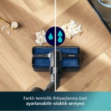 Philips Trio Yeni Islak+Kuru ve Moplu, 25.2 V, 9000 Series, Kendi Kendini Temizleme Özellikli Dikey Süpürge - LUCİOLE BEYAZ LAMBADER HEDİYE!