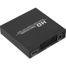 Ayt Powermaster PM-14366 Adaptörlü Scart-Hdmı To HDMI Çevirici Dönüştürücü Converter