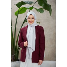 İpekhan Novvela Desen Ipeksi Jakar Şal Gri 9008-07