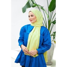 İpekhan Yeni Dama Desen Ipeksi Jakar Şal Fıstık Yeşili 9007-17