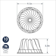 Nordic Ware Nordicware Kugelhopf Bundt Kek Kalıbı