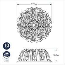 Nordic Ware Nordicware Kesme Kristal Bundt Kek Kalıbı