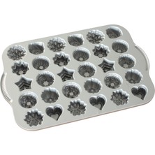 Nordic Ware Nordicware 5 Çayı Mini Kek Şekilleri Kalıbı