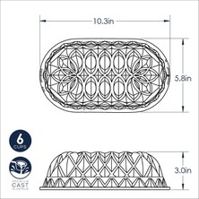 Nordic Ware Nordicware Jübile Ekmek Kalıbı