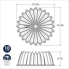 Nordic Ware Nordicware Brillance Bundt Kek Kalıbı