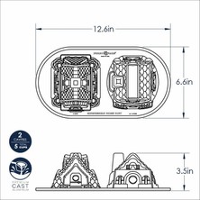 Nordic Ware Nordicware 2´li Ev Kek Kalıbı