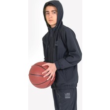 Lescon 23N-3139 Fermuarlı Kapşonlu Çocuk Üst